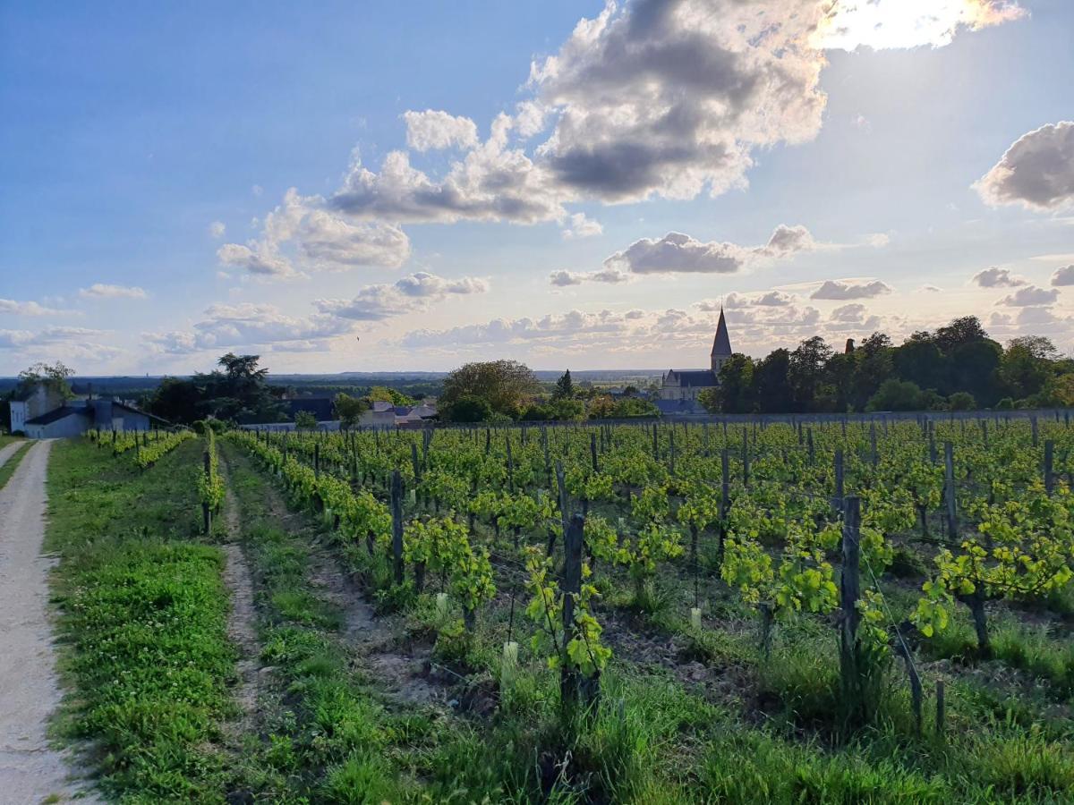 Le Gite Du Puits Aubert Breze Exterior foto